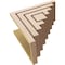Ekena Millwork 9"W x 18"D x 18"H Classic Landon Rough Cedar Woodgrain TimberThane Corbel, Primed Tan CORUR09X18X18LANRCPR - alternate 4